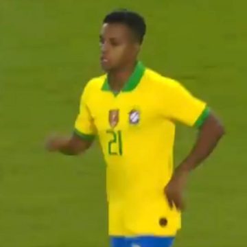Rodrygo debuta con Brasil