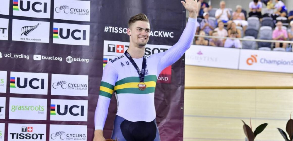 El ciclista Glaetzer gana el bronce en la Copa del Mundo mientras lucha contra el cáncer de tiroides