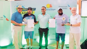 Cristian y Wilson Rodríguez ganan torneo de golf Adavit