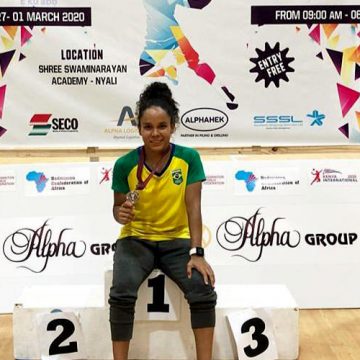 Fabiana Silva ganó el bronce en Kenia