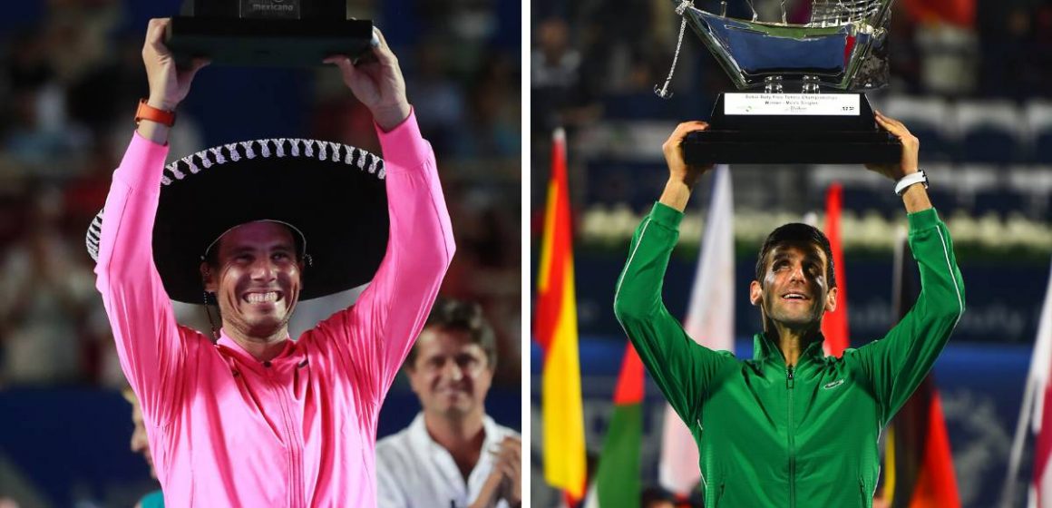 Nadal y Djokovic ganan un título en la misma semana… por tercera vez
