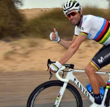 La incertidumbre y la ilusión del ciclista Alejandro Valverde