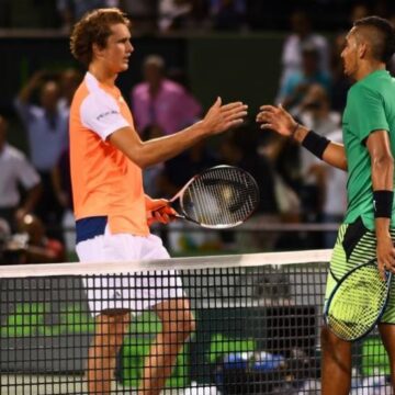 Zverev, Kyrgios y Caroline Garcia fuera del torneo de exhibición Bett1Aces