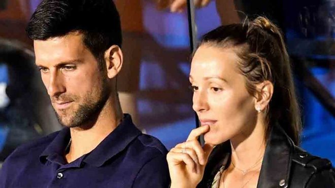 Djokovic y su esposa dan negativo en un nuevo test de coronavirus