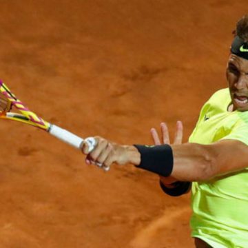 Nadal destroza en Roma a semifinalista del Us Open