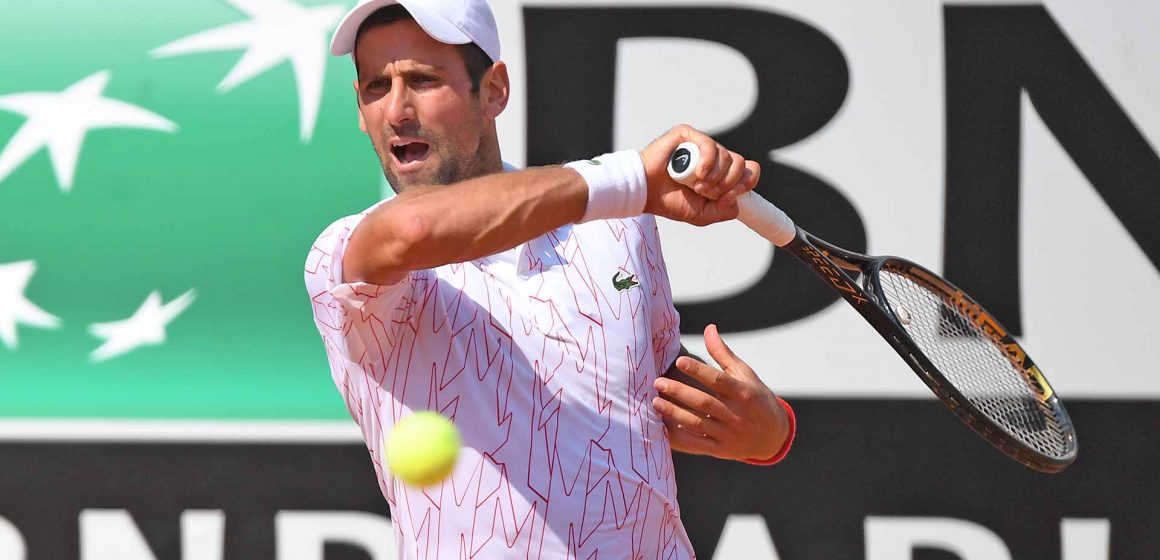 Djokovic hace sólido debut en Roma