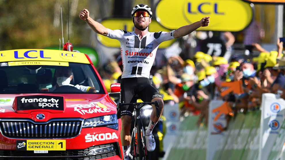 HIRSCHI gana etapa 12 Tour de France, Roglic sigue primero