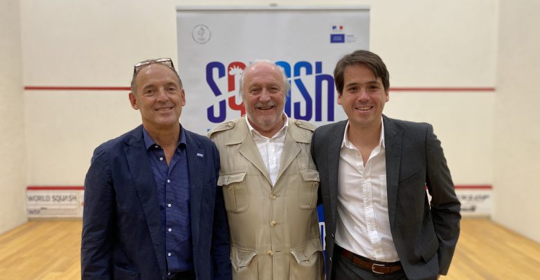 Squash Francia y Colombia firman acuerdo