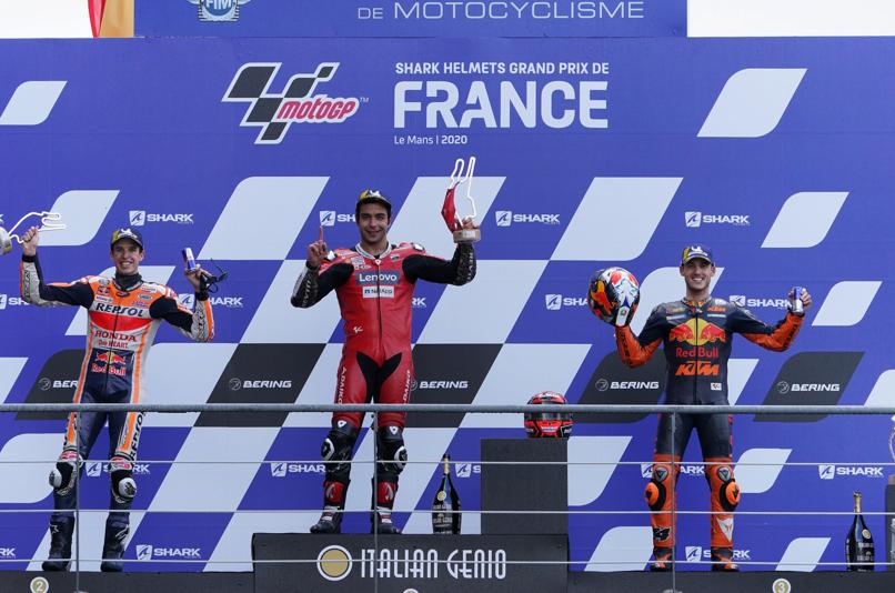Petrucci gana Moto Gp de Le Mans