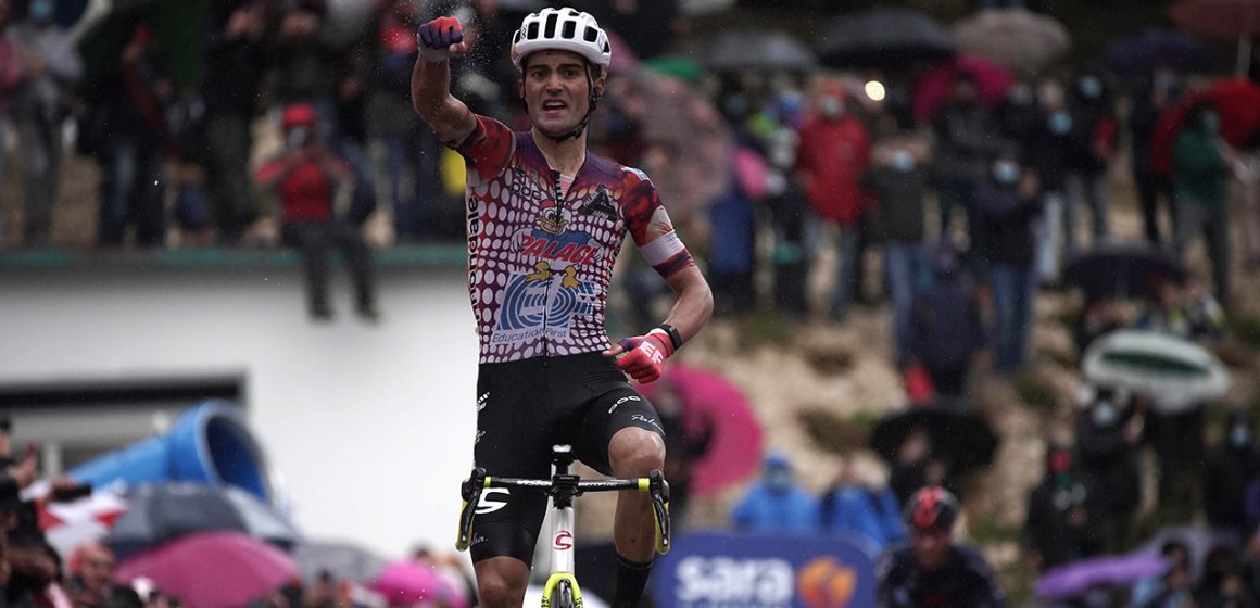 Guerreiro gana la etapa 9, Almeida sigue con Maglia Rosa, en Giro de Italia 2020