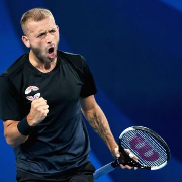 Evans derrota a Khchanov  y pasa a semifinal en Tenis de Bélgica