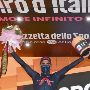 Ecuatoriano Narvaez gana etapa 12 Giro de Italia 2020