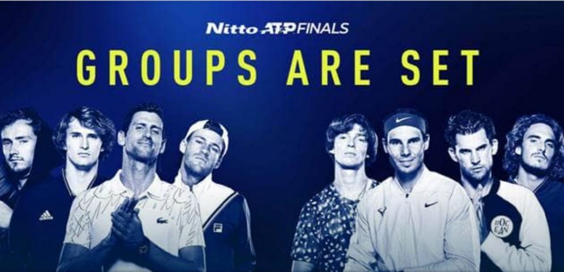 Grupos Listos para Nitto ATP Final 2020