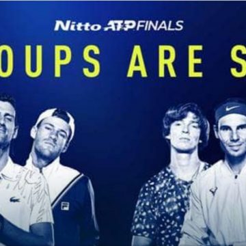 Grupos Listos para Nitto ATP Final 2020