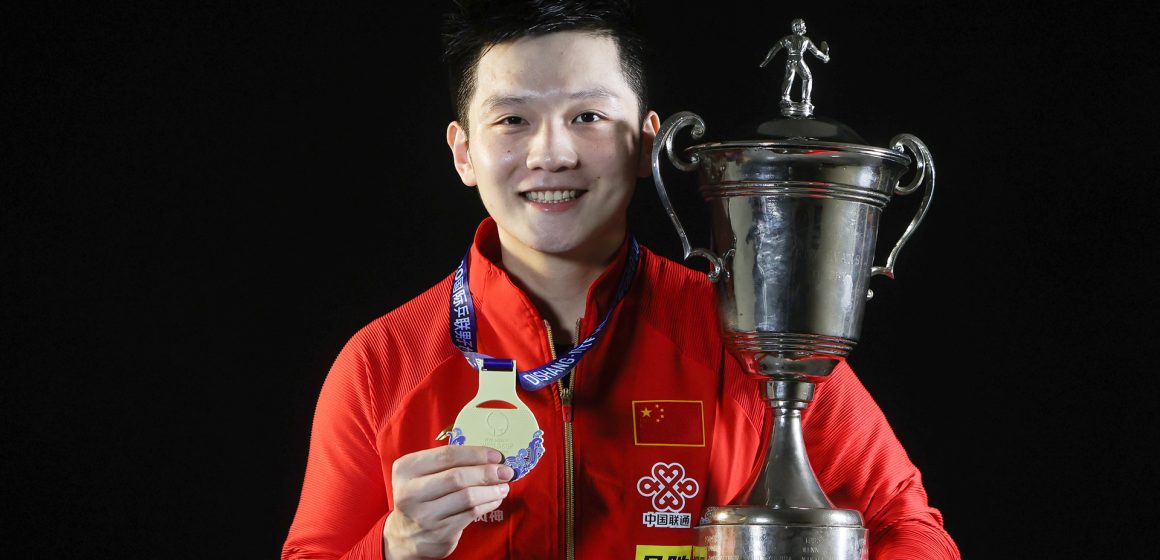 Fan Zhendong iguala récord con cuarto título de la Copa Mundial Masculina, Dishang 2020