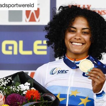 Dominicana Ceylin Alvarado gana ciclocross de Europa