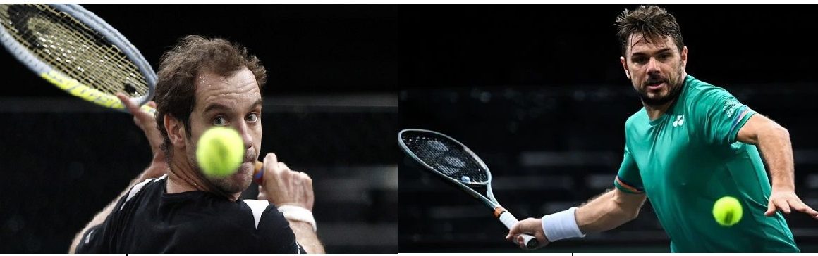 Wawrinka y Gasquet lanzan “Fuegos” para triunfar en Tenis Paris Rolex Masters 2020