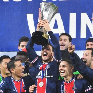 Paris Saint Germain le gana al Olympic de Marsella Super Copa de Francia