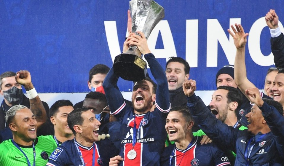 Paris Saint Germain le gana al Olympic de Marsella Super Copa de Francia