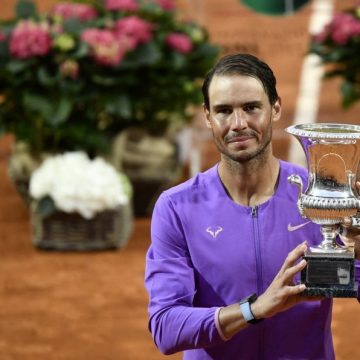 Nadal gana 10mo Título Tennis de Roma