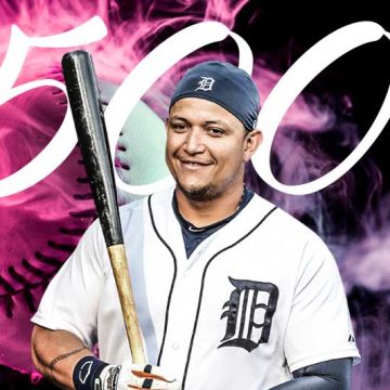 Cabrera entra al club de los 500 HR