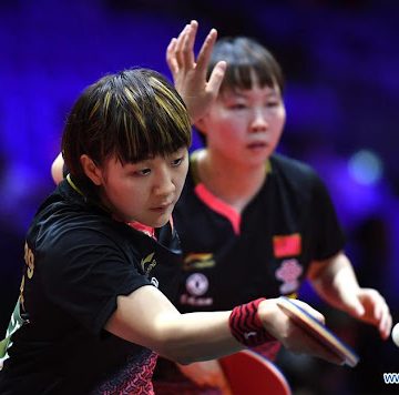 China y EE. UU. formaron un equipo de ping pong en Houston