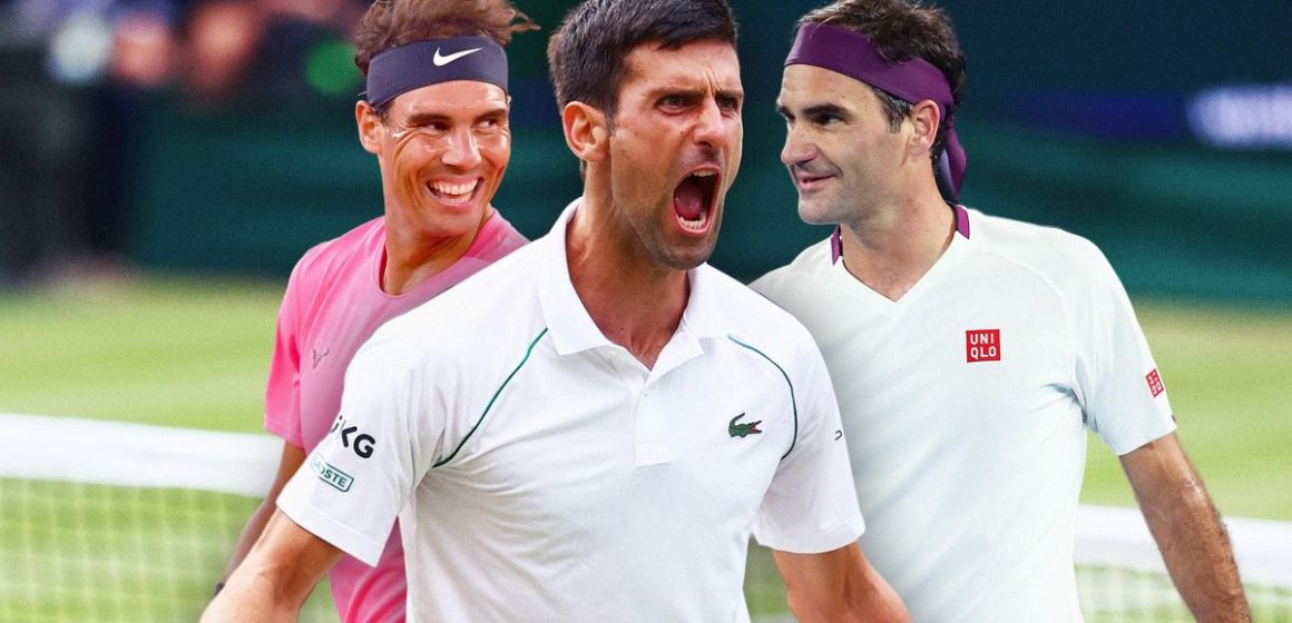 Nadal, Djokovic y Federer, luchan por ser el mejor de la historia