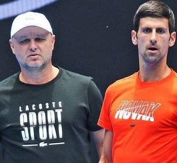 Djokovic y coach Vayda se separan