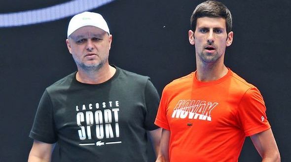 Djokovic y coach Vayda se separan