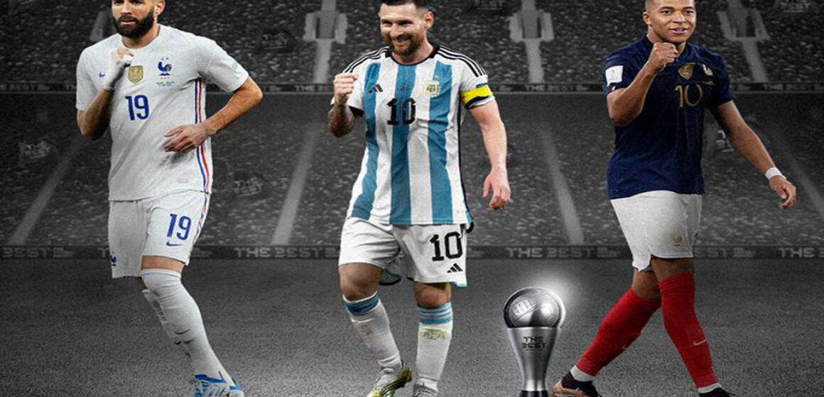 Messi, Mbappé y Benzema finalistas Al The Best de La FIFA a jugador del año