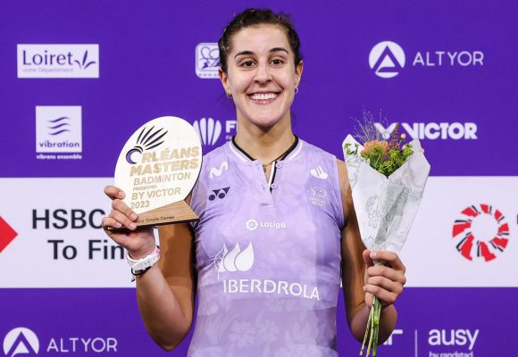 Española Carolina Marín gana en Orléan de Bádminton