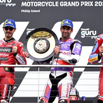 Zarco, campeón sorpresa, y Bagnaia se afirma liderazgo en Moto GP de Australia