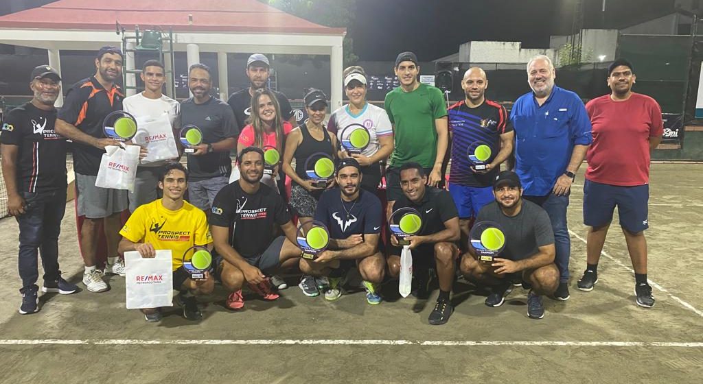 Santana, González, Espinosa y Trinidad  campeones Prospect Tennis Open 2023