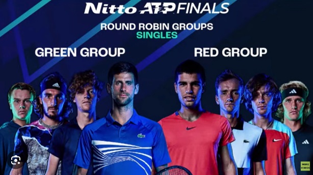Novak Djokovic, un maestro entre siete alumnos en la ATP Finals 2023