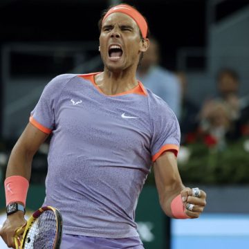 Nadal sigue histórico retorno en Mutúa Madrileña