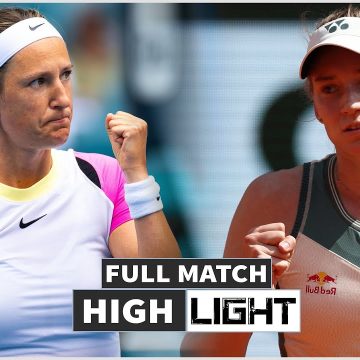 “Victoria Azarenka”, primera semifinal sobre hierba desde Berlín 2021.