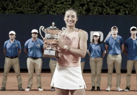 China Qinwen Zheng revalida título en tenis de Palermo