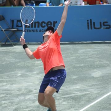 Dominicanos Vaquero, Cruz, Gandini y Muñoz caen  en ronda de clasificación del Tenis RD Open 2024