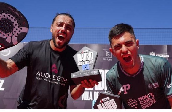 Maxi Arce y Pablo Lijó se coronan en el Padel de Mósteles, Madrid Open 2024