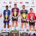 Ramón Adames y Stephany Contreras se coronan campeones en 5ta Ciclismo Máster del Cibao