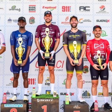 Ramón Adames y Stephany Contreras se coronan campeones en 5ta Ciclismo Máster del Cibao