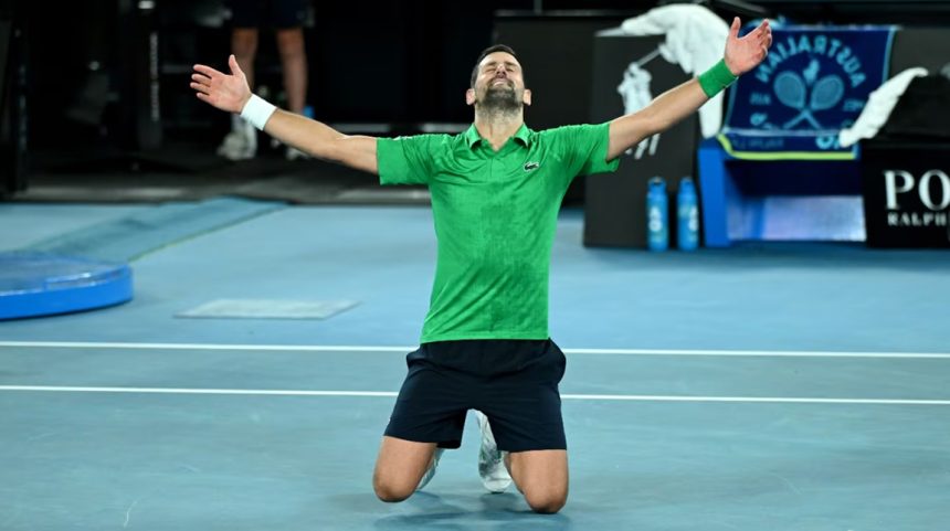 djokovic Novak Djokovic derrota a Jannik Sinner y llega a final en el Australian Open de Tenis 2026